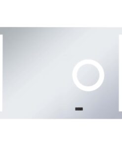 vidaXL Badkamerspiegel LED met aanraaksensor 100x60 cm