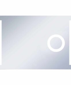 vidaXL Badkamerspiegel LED met aanraaksensor 100x60 cm