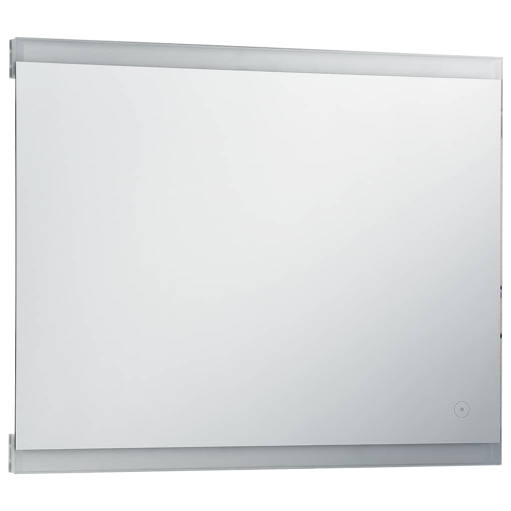 vidaXL Badkamerspiegel LED met aanraaksensor 80x60 cm - Afbeelding 3