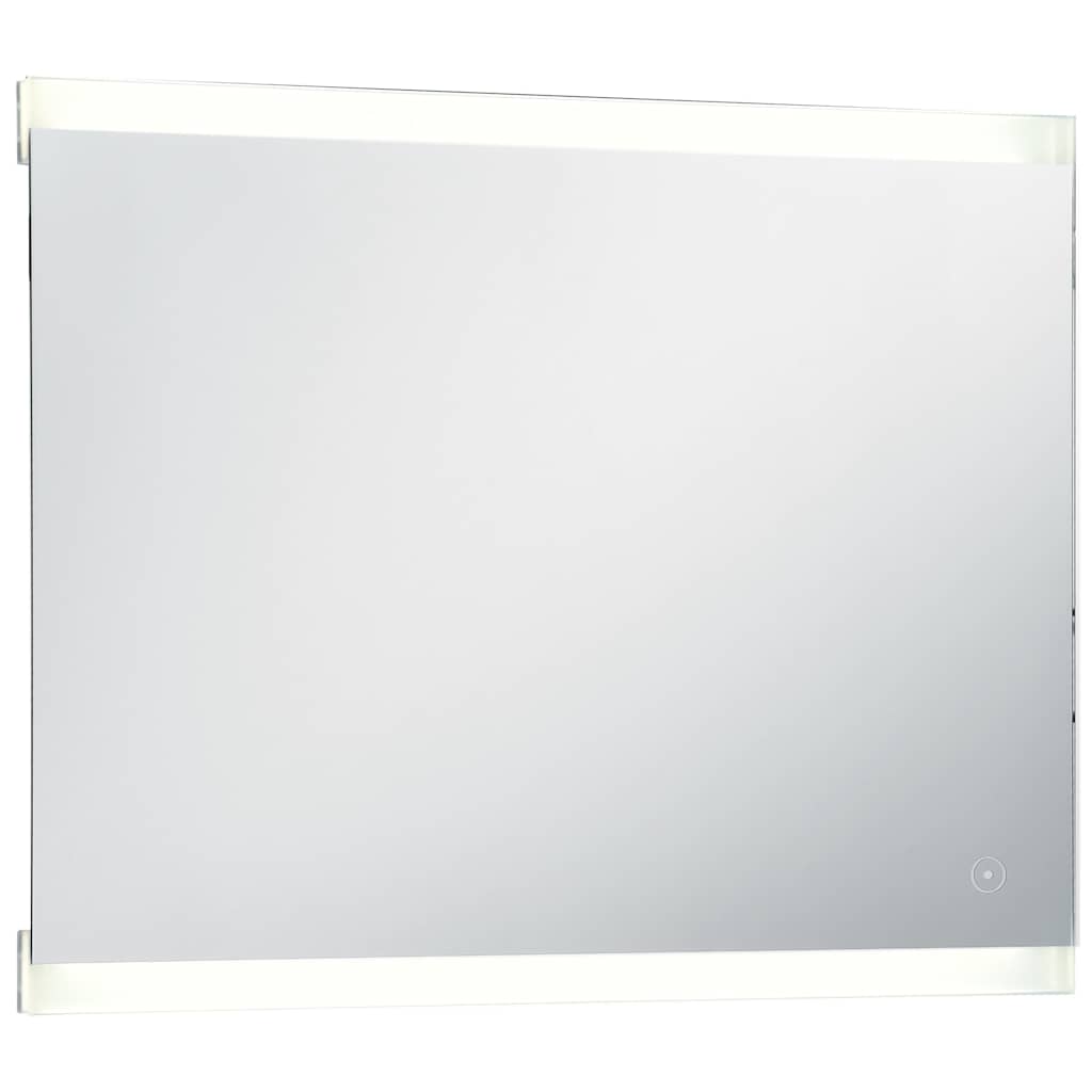 vidaXL Badkamerspiegel LED met aanraaksensor 80x60 cm - Afbeelding 4