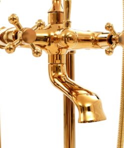 5 cm roestvrij staal goudkleurig