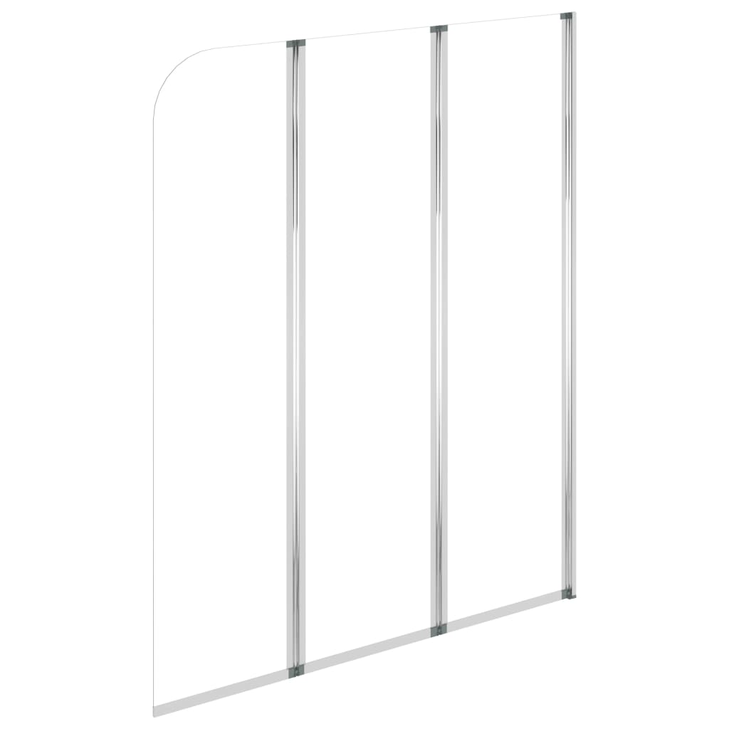 vidaXL Badwanden 2 st 104x130 cm gehard glas transparant - Afbeelding 7