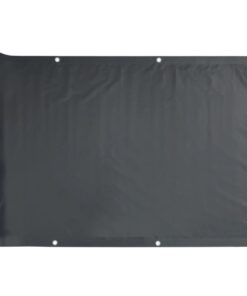 vidaXL Balkonscherm 120x300 cm oxford stof antraciet