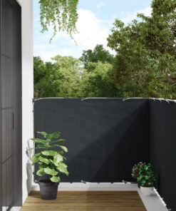 vidaXL Balkonscherm 120x300 cm oxford stof antraciet