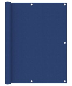 vidaXL Balkonscherm 120x300 cm oxford stof blauw