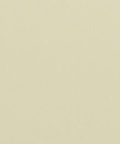 vidaXL Balkonscherm 120x300 cm oxford stof crème