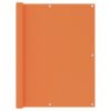 vidaXL Balkonscherm 120x300 cm oxford stof oranje