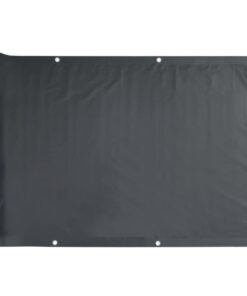 vidaXL Balkonscherm 120x400 cm oxford stof antraciet