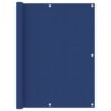 vidaXL Balkonscherm 120x400 cm oxford stof blauw