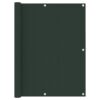 vidaXL Balkonscherm 120x400 cm oxford stof donkergroen