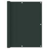 vidaXL Balkonscherm 120x600 cm oxford stof donkergroen