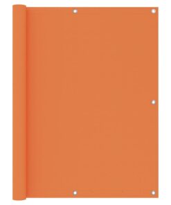 vidaXL Balkonscherm 120x600 cm oxford stof oranje