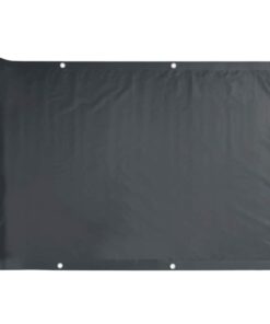 vidaXL Balkonscherm 75x300 cm oxford stof antraciet