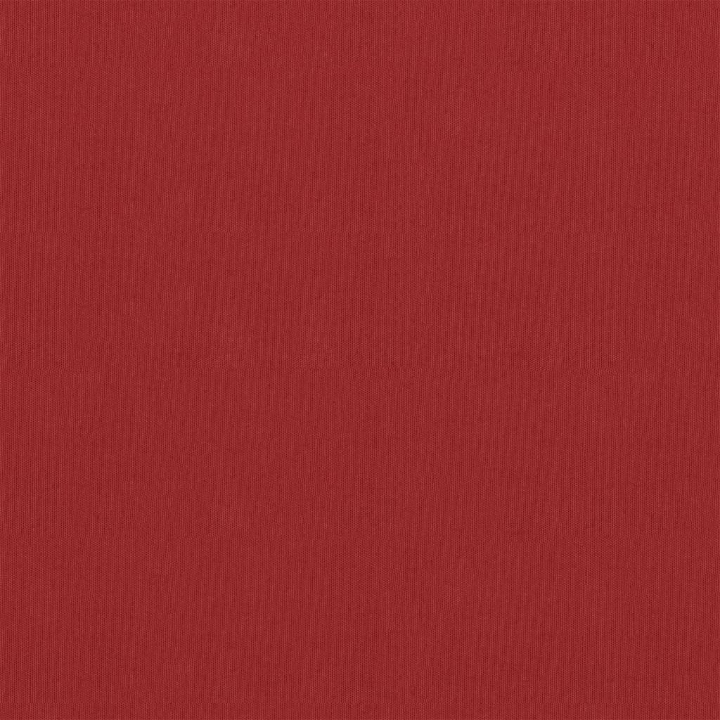 vidaXL Balkonscherm 75x300 cm oxford stof rood