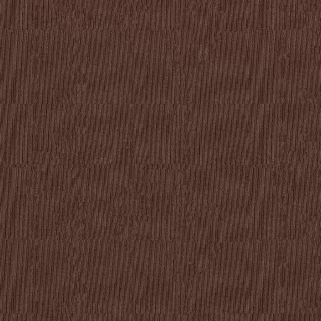 vidaXL Balkonscherm 75x500 cm oxford stof bruin
