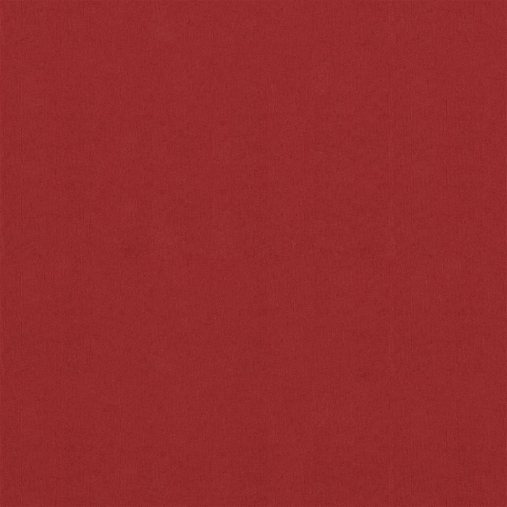 vidaXL Balkonscherm 90x300 cm oxford stof rood