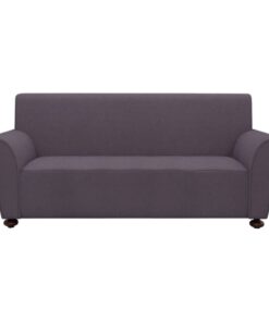 vidaXL Bankhoes stretch polyester jersey antraciet