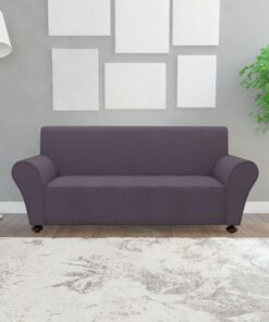 vidaXL Bankhoes stretch polyester jersey antraciet