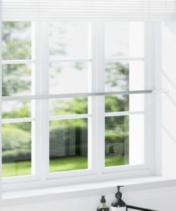 vidaXL Barrièrestang verstelbaar 710-1200 mm