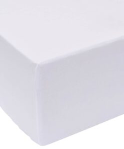 vidaXL Beddengoed Wit 200 x 160 cm Katoen