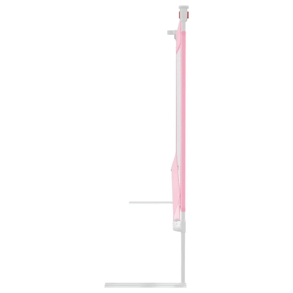 vidaXL Bedhekje peuter 100x25 cm stof roze - Image 4