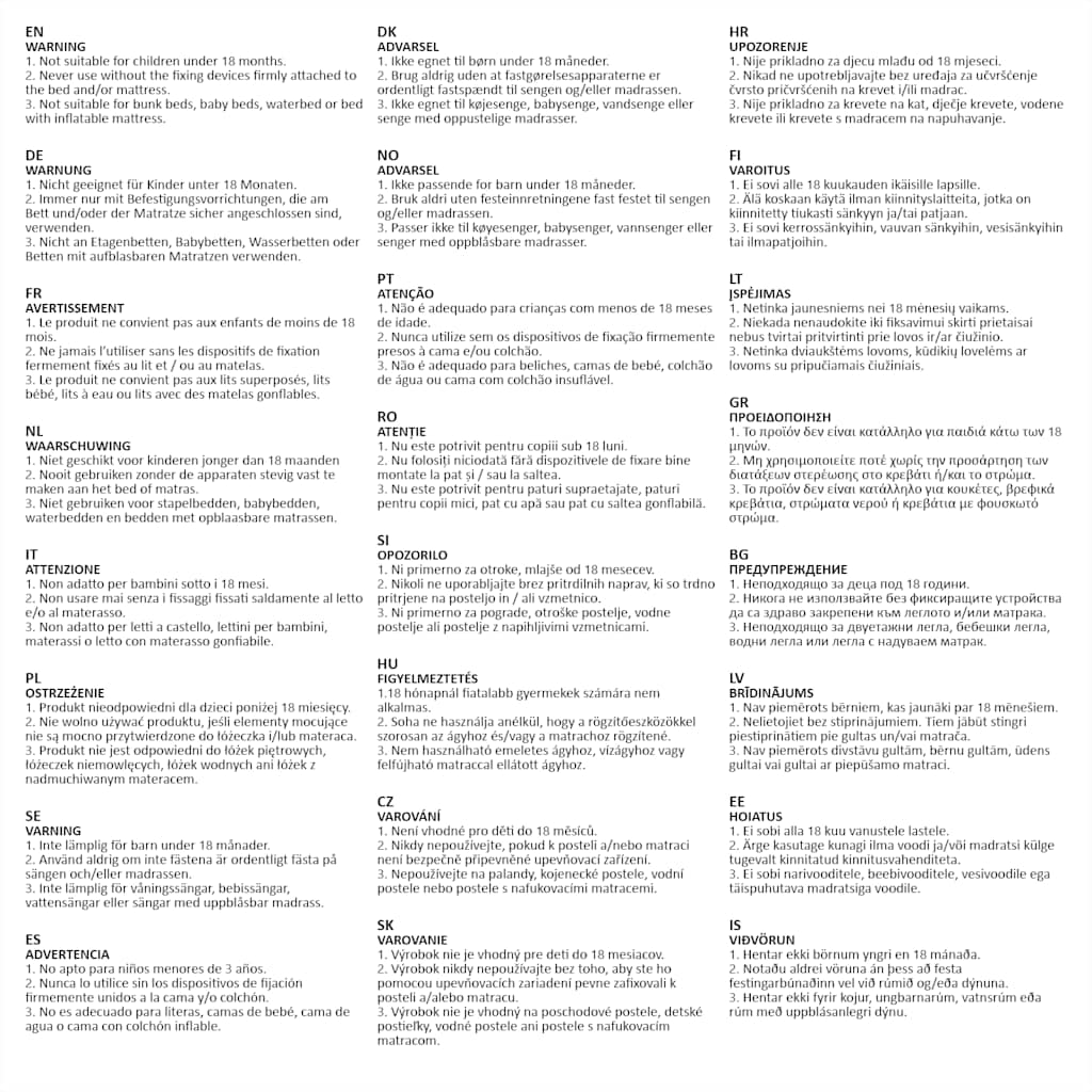 vidaXL Bedhekje peuter 102x42 cm blauw - Image 6