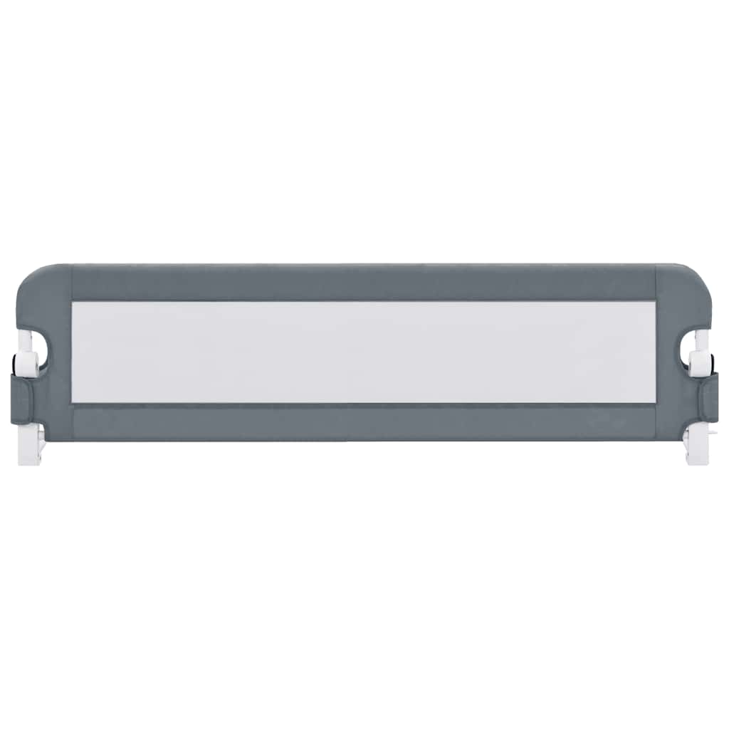 vidaXL Bedhekje peuter 120x42 cm polyester grijs - Image 3