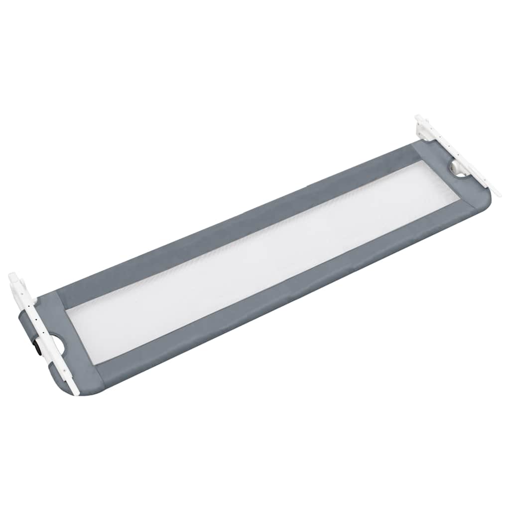 vidaXL Bedhekje peuter 120x42 cm polyester grijs - Image 4