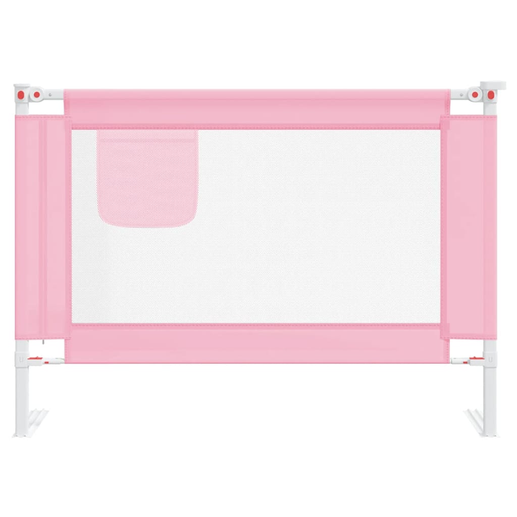 vidaXL Bedhekje peuter 90x25 cm stof roze - Image 3
