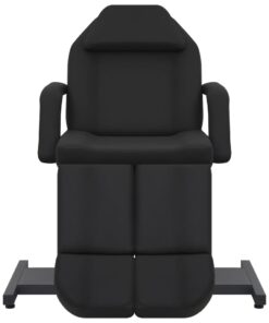 vidaXL Behandelstoel 180x62x78 cm kunstleer zwart