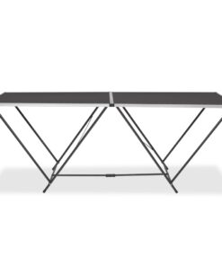 vidaXL Behangtafel inklapbaar 200x60x78 cm MDF en aluminium