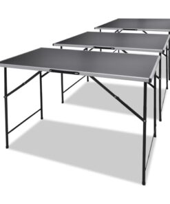 vidaXL Behangtafels inklapbaar 3 st