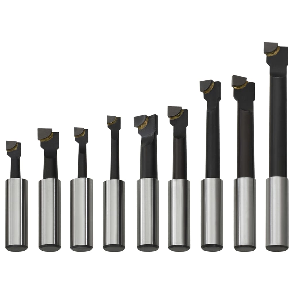 vidaXL Boorfrezen 9 st met houtbasis 12 mm - Image 4