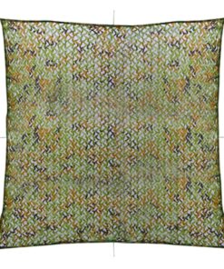 vidaXL Camouflagenet met opbergtas 5x5 m groen