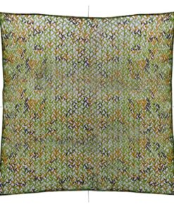 vidaXL Camouflagenet met opbergzak 3x3 m