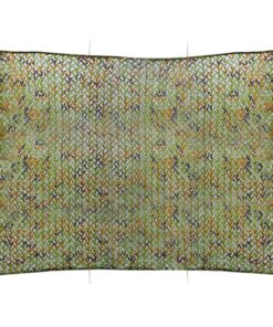 vidaXL Camouflagenet met opbergzak 3x4 m