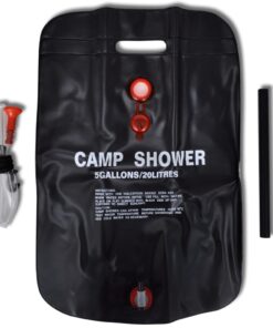 vidaXL Campingdouches 2 st solar 20 L