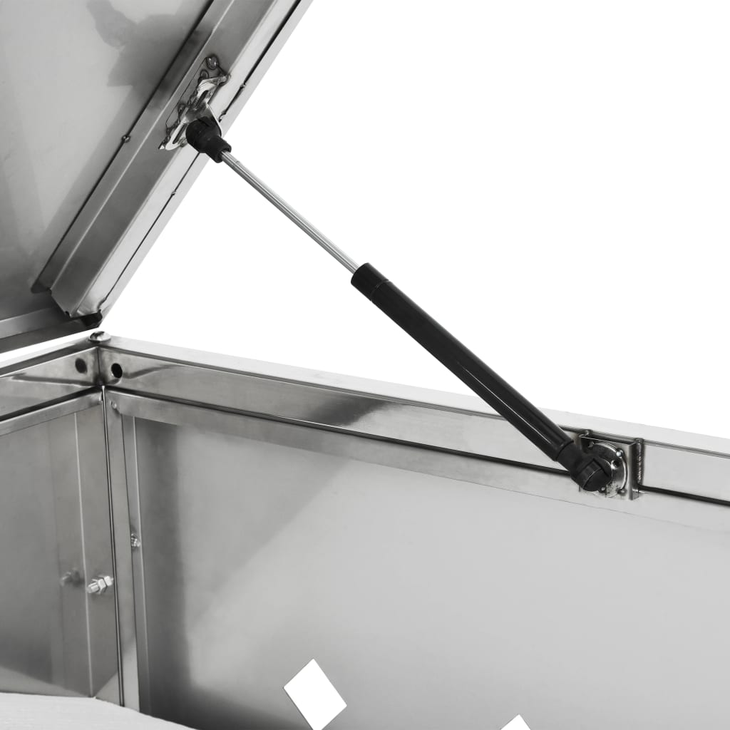 vidaXL Containerberging driedubbel 240 L roestvrij staal - Image 7