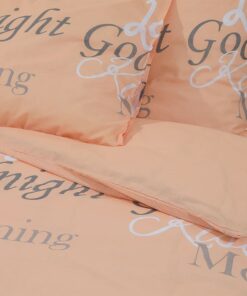 vidaXL Dekbedovertrekset 200x200 cm katoen roze