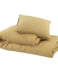 vidaXL Dekbedovertrekset lichtgewicht 240x220 cm microvezel taupe