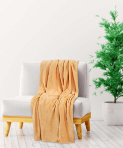 vidaXL Deken 150x200 cm polyester woestijnmist