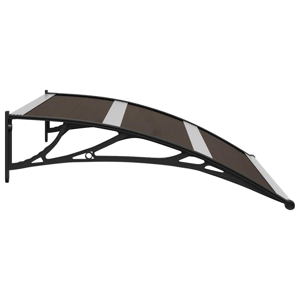 vidaXL Deurluifel 120x75 cm PC zwart - Image 5