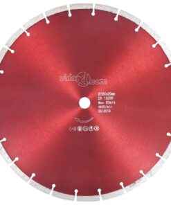 vidaXL Diamantzaagblad 350 mm staal