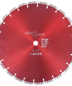 vidaXL Diamantzaagblad met turbo 350 mm staal