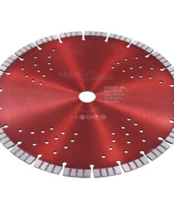 vidaXL Diamantzaagblad met turbo en gaten 300 mm staal