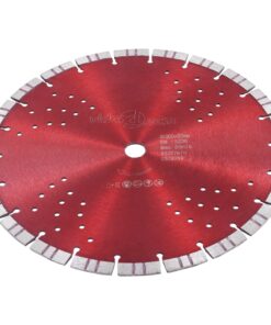vidaXL Diamantzaagblad met turbo en gaten 300 mm staal