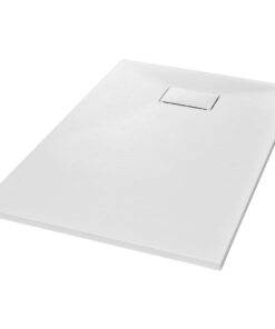 vidaXL Douchebak 120x70 cm SMC wit