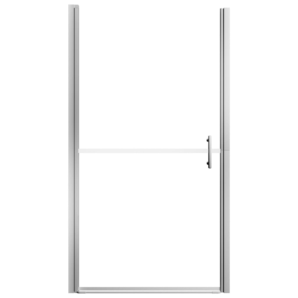 vidaXL Douchedeur mat 81x195 cm gehard glas - Afbeelding 3