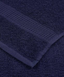 vidaXL Douchehanddoeken FROGN 10 st 70x140 cm 360 g/m² marineblauw