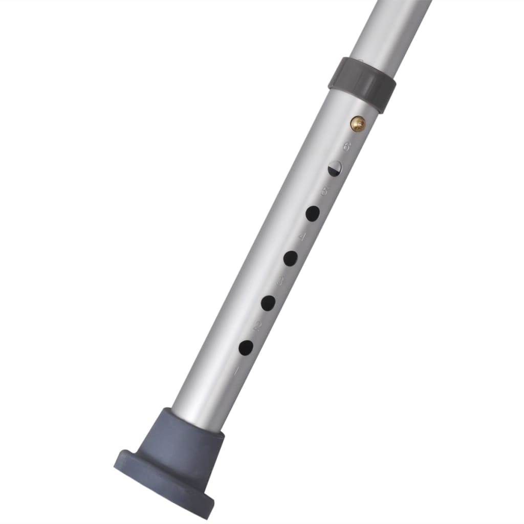 vidaXL Douchestoel aluminium wit - Image 7